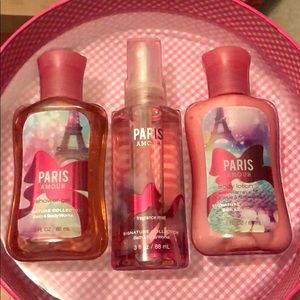 Bath and body works Paris amour set